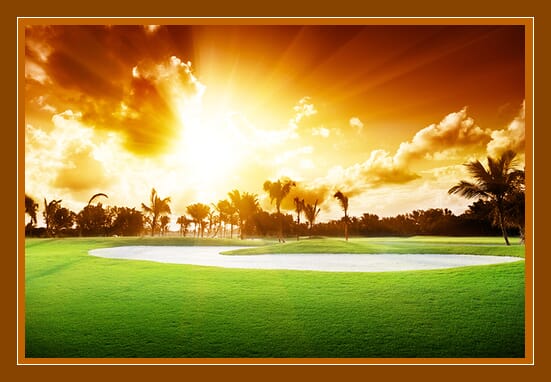 Exanple image with colored canvas and solid colored frame